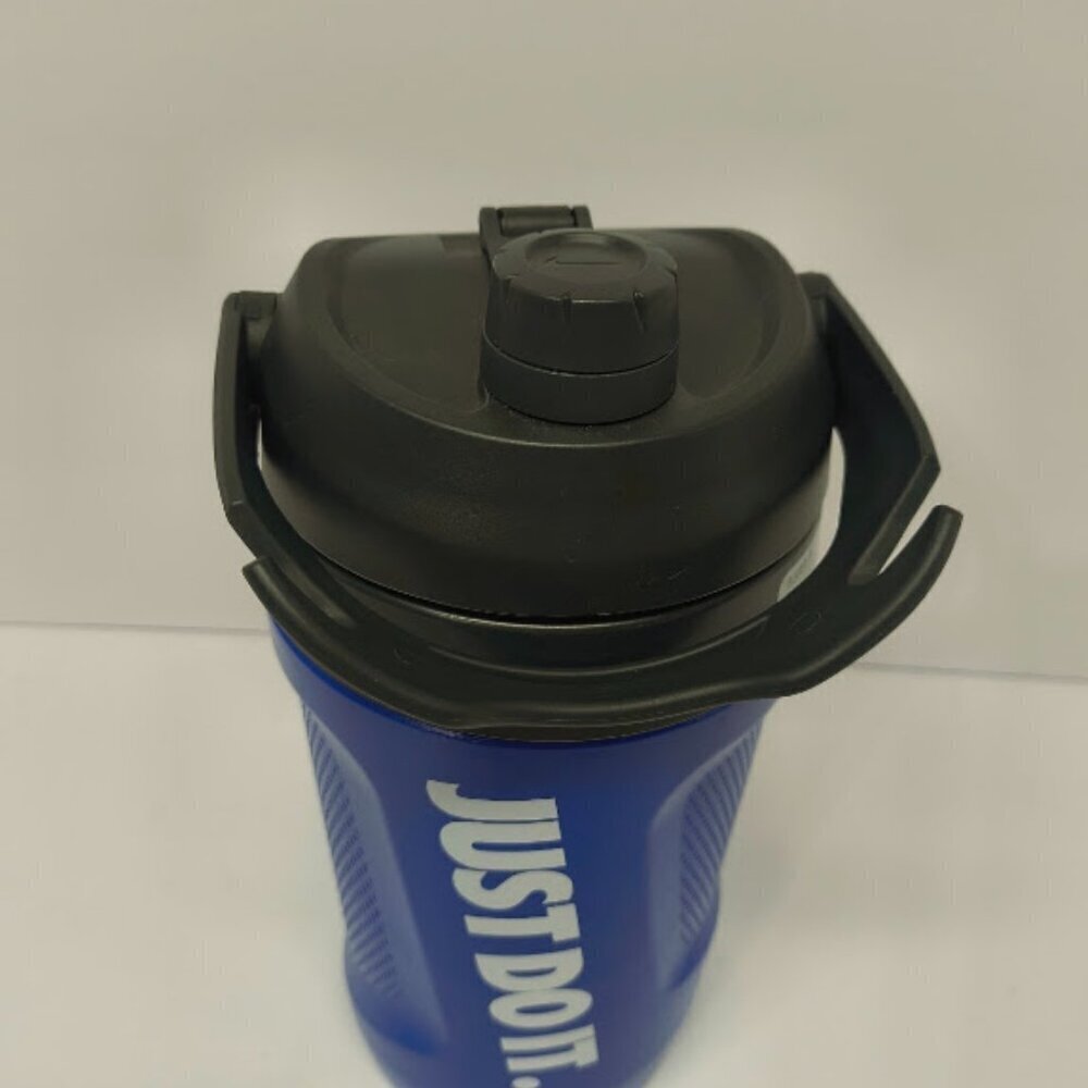64 oz BPA Free Nike Fuel Lets Do It Insulated Thermos for Cold Drinks Blue - Picture 8 of 10